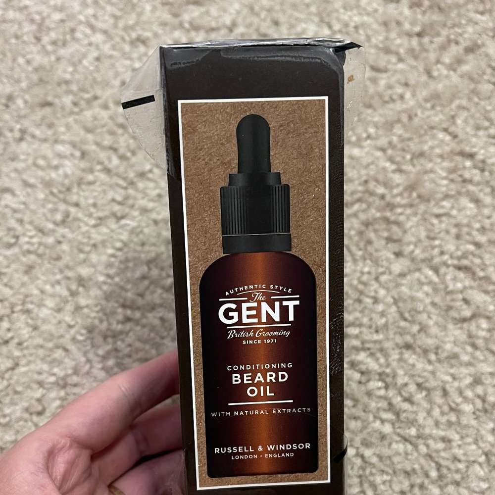 The Gent conditioning beard oil